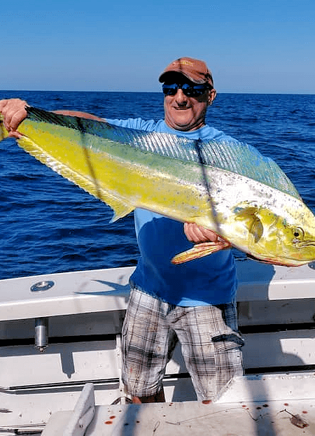 Nice mahi this angler caught on an intermediate 3/4 day trip.